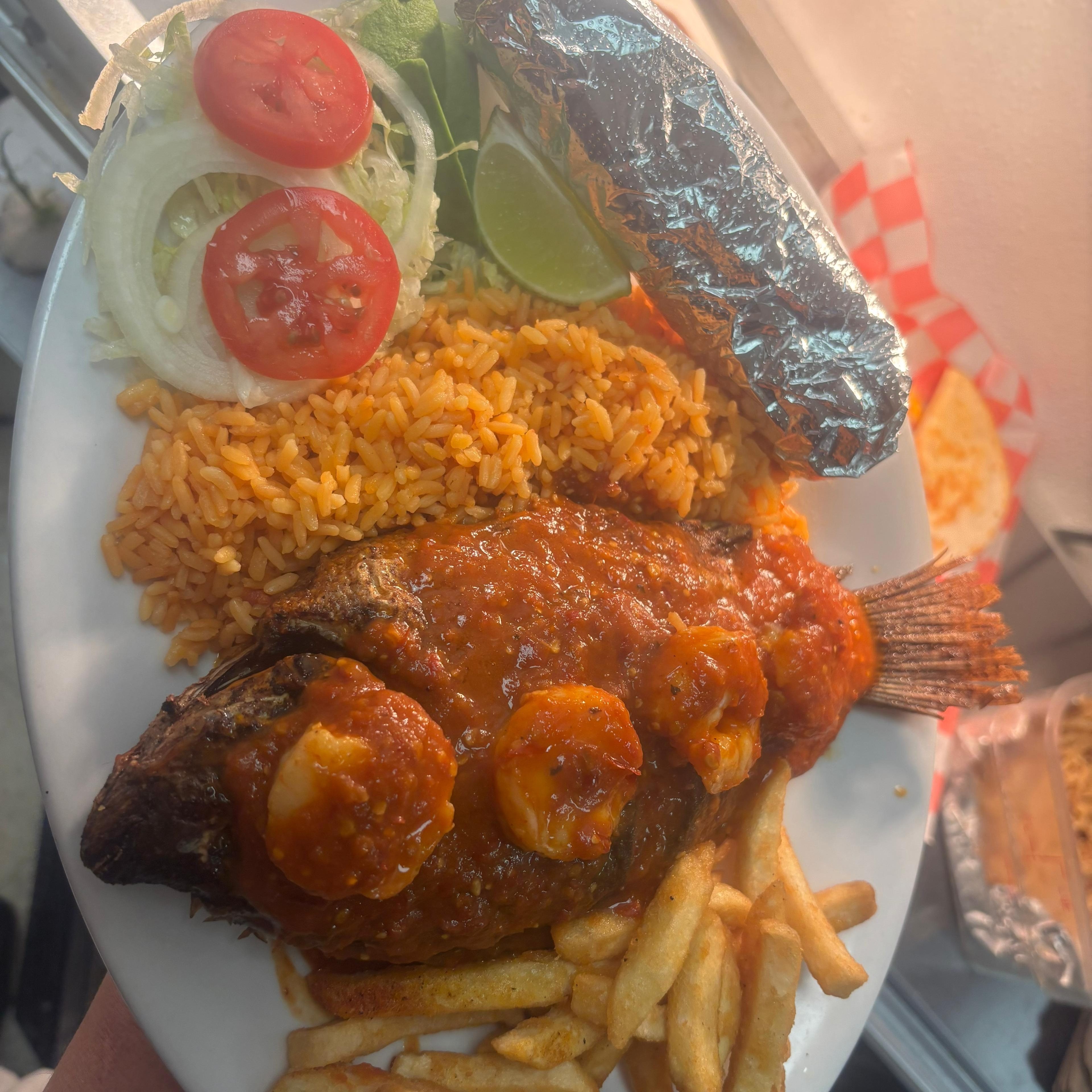 Mojarra a la Diabla.