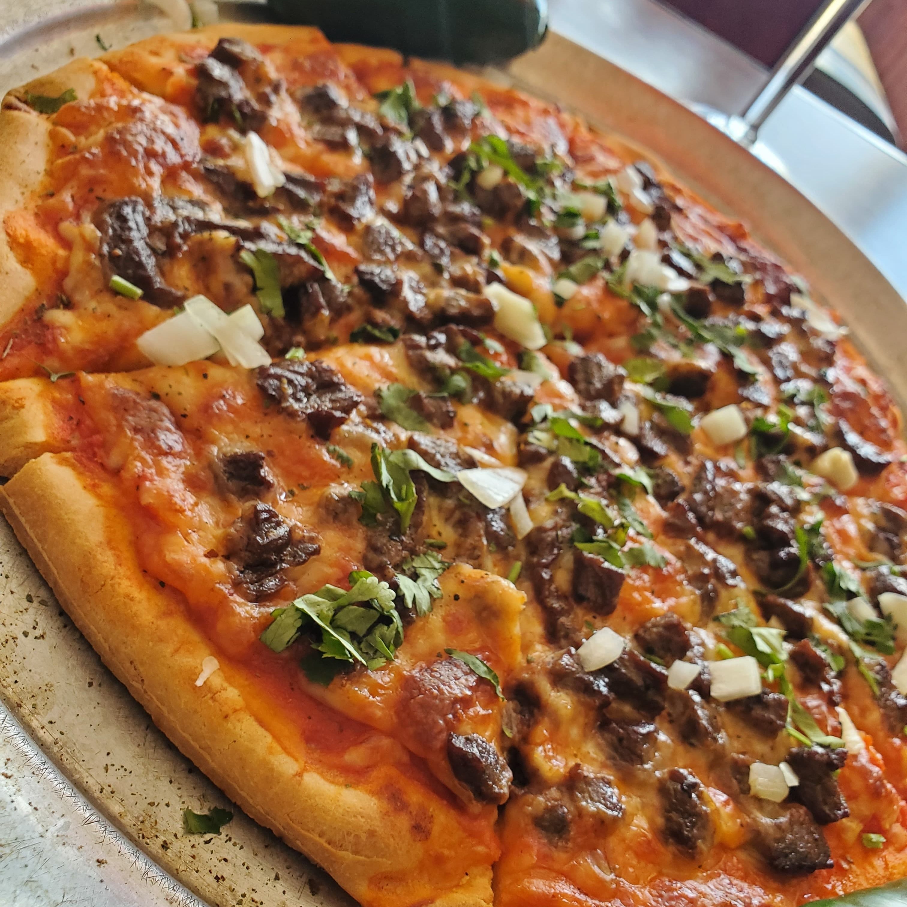 Asada Pizza.