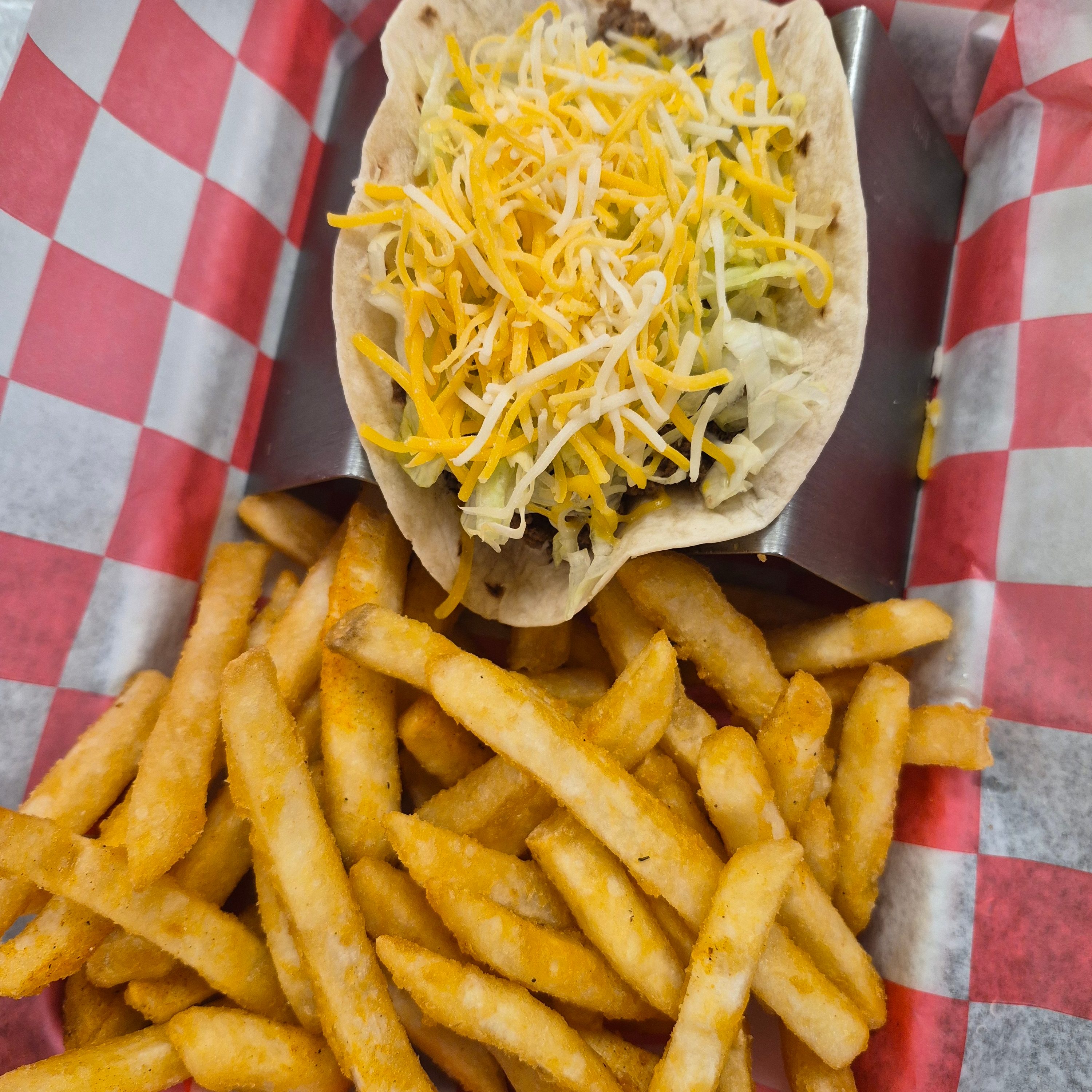 Kids Chicken Taco.