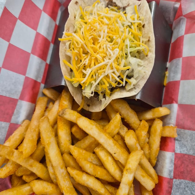 Kids Chicken Taco.