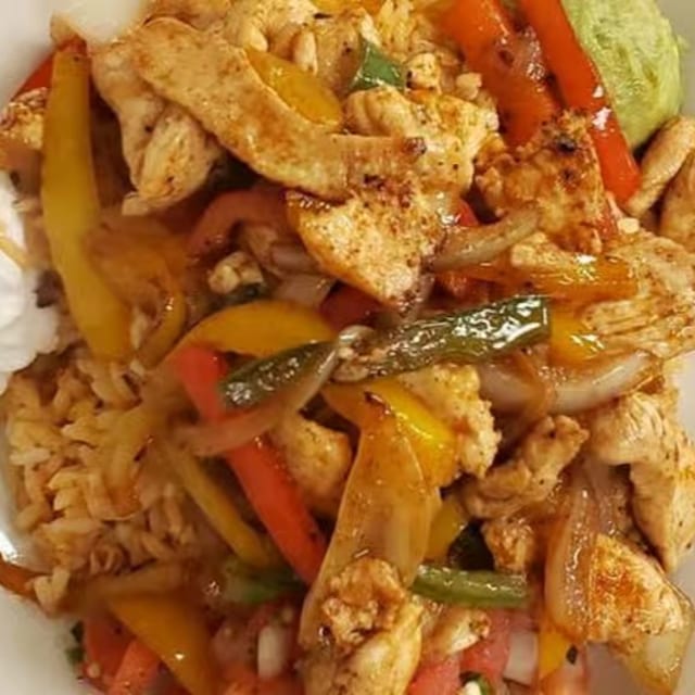 Fajita Chicken Bowl.