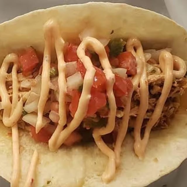 Chicken Tinga Taco.