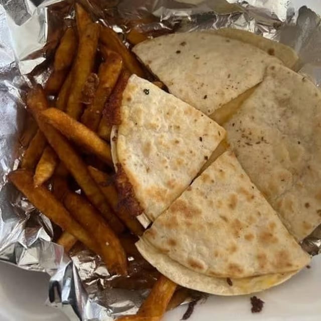 Kids Cheese Quesadilla.